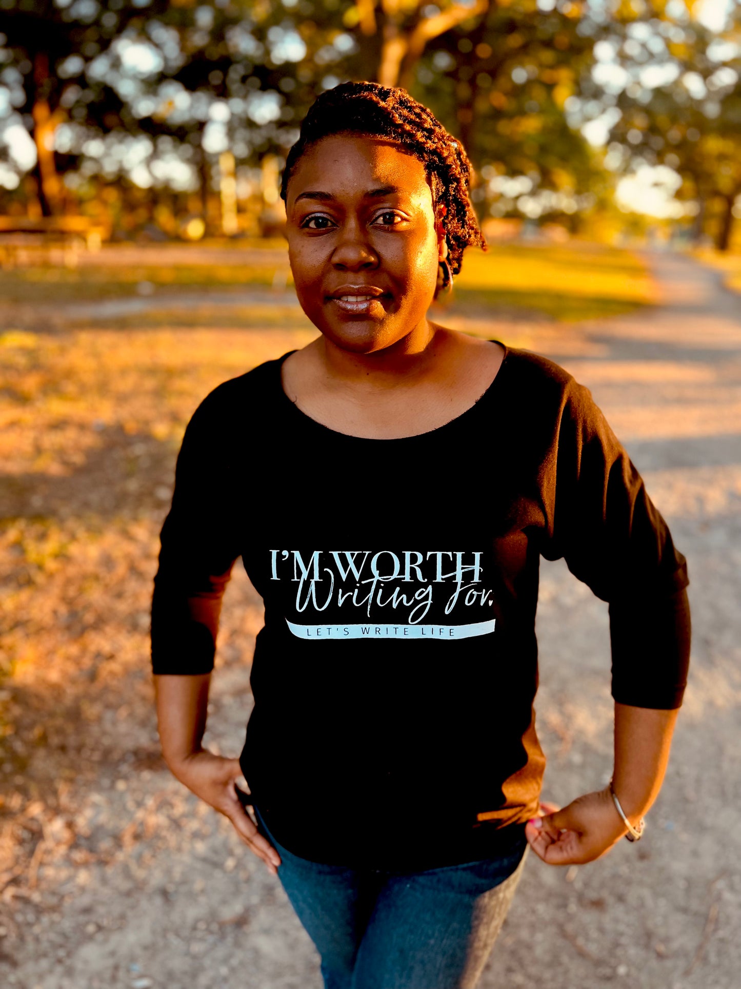 "I'm Worth Writing For"- Black