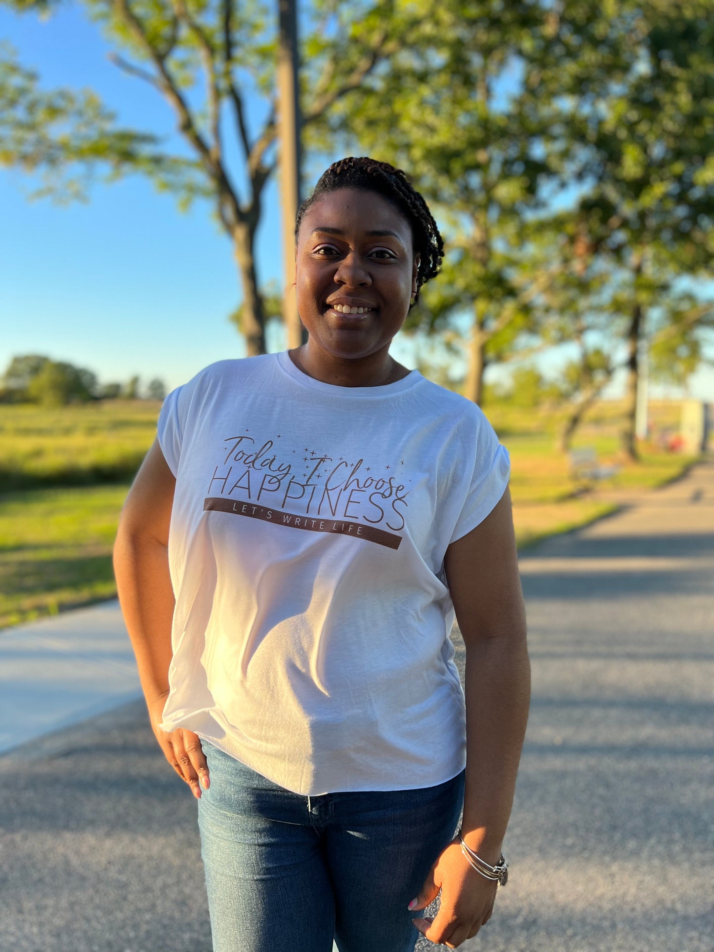 TODAY, I CHOOSE HAPPINESS. (FLOWY)