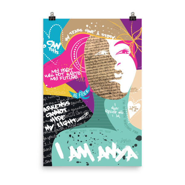 "I Am Anya" Art Print (No Frame)