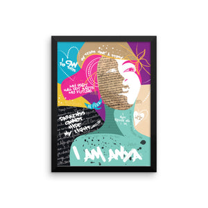 "I Am Anya" Art Print (Black Frame)